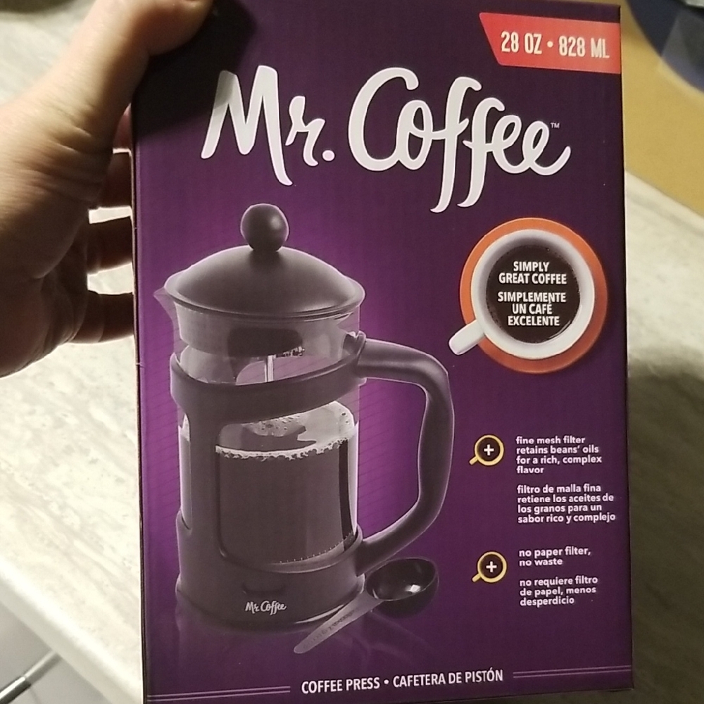 Mr. Coffee Black Coffee Press